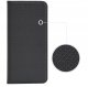Etui z klapką do Xiaomi Redmi Note 14 5G Zamykane Czarne Futerał + Szkło 9H 7