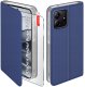 krainaGSM Etui z klapką do Xiaomi Redmi Note 14 5G Zamykane Granatowe Futerał + Szkło 1