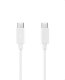 Spigen BIAŁY KABEL SPIGEN USB C 2M SZYBKIE ŁADOWANIE, Odporny, Wytrzymały, PD 60W 1