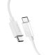 Spigen BIAŁY KABEL SPIGEN USB C 2M SZYBKIE ŁADOWANIE, Odporny, Wytrzymały, PD 60W 2