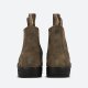 Blundstone Elastic Sided Boot Lined 585-RUSTIC Brązowe 47 6