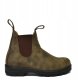 Blundstone Elastic Sided Boot Lined 585-RUSTIC Brązowe 47 8