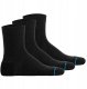 Skarpety Stance Icon Quarter 3 Pack - black 1