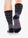 Skarpety do biegania Injinji Ultra Run Crew - obsidian rozmiar: m 10