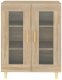 vidaXL Szafka, dąb sonoma, 69,5x34x90 cm, materiał drewnopochodny 5