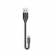 KABEL USB MICRO 5A NAFUMI CZARNY 5000mAh QUICK CHARGER QC 3.0 30CM NFM-A30 2