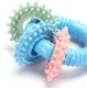 Ring z 3 mini ringami zabawka dla psa 8cm do czyszczenia zębów 4