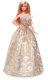 Lalka Barbie Mattel Signature Holiday Barbie 2025 - Lalka kolekcjonerska w złoto-srebrnej sukni (JBH95) 2