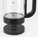 JATA HA702, 1.2 L, 1500 W, Black, Transparent, Glass, Overheat protection, Cordless 1