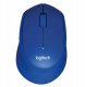 Mysz Bezprzewodowa Logitech M330 Silent Plus Niebieska 1000 DPI USB 2,4GHz 2