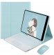 Etui z klawiaturą ColorMouse do Apple iPad 7/ 8/ 9 CTM102 (Niebieskie) 1