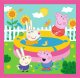 Trefl Puzzle 3w1 Świnka Peppa, Peppa i przyjaciele - łącznie 106 elementów (34873) 2