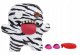 *****FUGGLER fig.11,5cm Oogah Boogah Zebra 15802 3