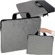 Torba na laptopa 15,6 cali etui pokrowiec teczka damska męska szara Kik Sp. z o. o. Sp. k. 1