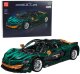 Klocki Konstrukcyjne Samochód Sportowy Zielony 1:8 P1 3268el LEAN Toys 1