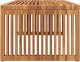 vidaXL Boczny stół do ogrodu 90 x 49,7 x 36 cm z drewna tekowego 6
