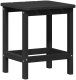 vidaXL Stolik boczny Adirondack Czarny 38 x 38 x 45 cm z HDPE 2