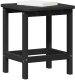 vidaXL Stolik boczny Adirondack Czarny 38 x 38 x 45 cm z HDPE 3