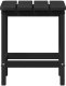 vidaXL Stolik boczny Adirondack Czarny 38 x 38 x 45 cm z HDPE 5