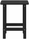 vidaXL Stolik boczny Adirondack Czarny 38 x 38 x 45 cm z HDPE 6