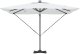 vidaXL Parasol Cantilever Roma z solarnymi LED - Piasek - 286 x 285 x 270 cm - Aluminiowy 5