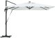 vidaXL Parasol Cantilever Roma z solarnymi LED - Piasek - 286 x 285 x 270 cm - Aluminiowy 6