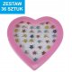 Pierścionek 36szt/box serce 05794 1