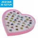 Pierścionek 36szt/box serce 05794 2