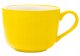 Filiżanka ceramiczna 470ml Żółta w cytrynowy wzór 1