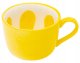 Filiżanka ceramiczna 470ml Żółta w cytrynowy wzór 2