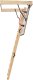 Drewniane schody strychowe EXTRA 112X70 46 mm w zestawie z wkrętami do betonu 3