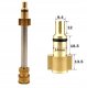 LANCA PRZEDŁUŻKA ADAPTER SZYBKOZŁĄCZKA 1/4 QC DO MYJKI LAVOR PARKSIDE 16CM 2