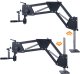 UCHWYT WYSIĘGNIK STOJAK DO MIKROSKOPU STABILNY REGULOWANY DUŻY ZASIĘG 80CM 4