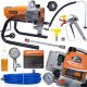 WIELKI ZESTAW AGREGAT MALARSKI HYDRODYNAMICZNY ROSFIX 1800W FILTRY DYSZE HQ 2