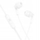 Słuchawki przewodowe douszne Jack 3,5 mm Hoco M121 białe 1