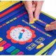 Tablica edukacyjna Montessori sensoryczna miękka 2