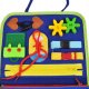 Tablica edukacyjna Montessori sensoryczna miękka 3
