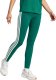 Legginsy damskie adidas Essentials 3-Stripes Cotton zielone KB7663 L 4