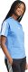 Koszulka damska adidas Essentials 3-Stripes Cotton jasnoniebieska JV7361 XS 4