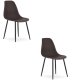 Krzesło WAT kawa / nogi czarne x 2 1