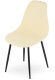 Krzesło WAT kremowe / nogi czarne x 3 3