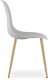 Krzesło WAT szare / nogi naturalne x 2 6