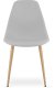 Krzesło WAT szare / nogi naturalne x 2 7