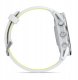 Garmin Forerunner® 970 Titanium with Whitestone Case and Whitestone/Translucent Amp Yellow Band 4