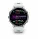 Garmin Forerunner® 970 Titanium with Whitestone Case and Whitestone/Translucent Amp Yellow Band 5