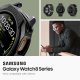 OBUDOWA SPIGEN DO SAMSUNG GALAXY WATCH 8 40 mm, Czarne Etui, Nakładka 9