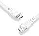 Kabel USB eXc  Kabel eXc Whippy Pro USB-C/USB-C 2m biały 2