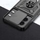 Etui do Samsung S25 Edge PANCERNE SLIDE RING CASE + SZKŁO 9H 6