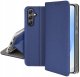 krainaGSM Etui z klapką do Samsung S25 Zamykane Granatowe Futerał + Szkło 9H 5