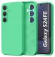 Etui do Samsung Galaxy S24 FE CASE Silicone ELASTYCZNE + Szkło OCHRONNE 9H 1